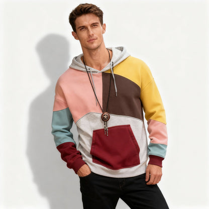 Sweat à capuche élégant et doux, style streetwear