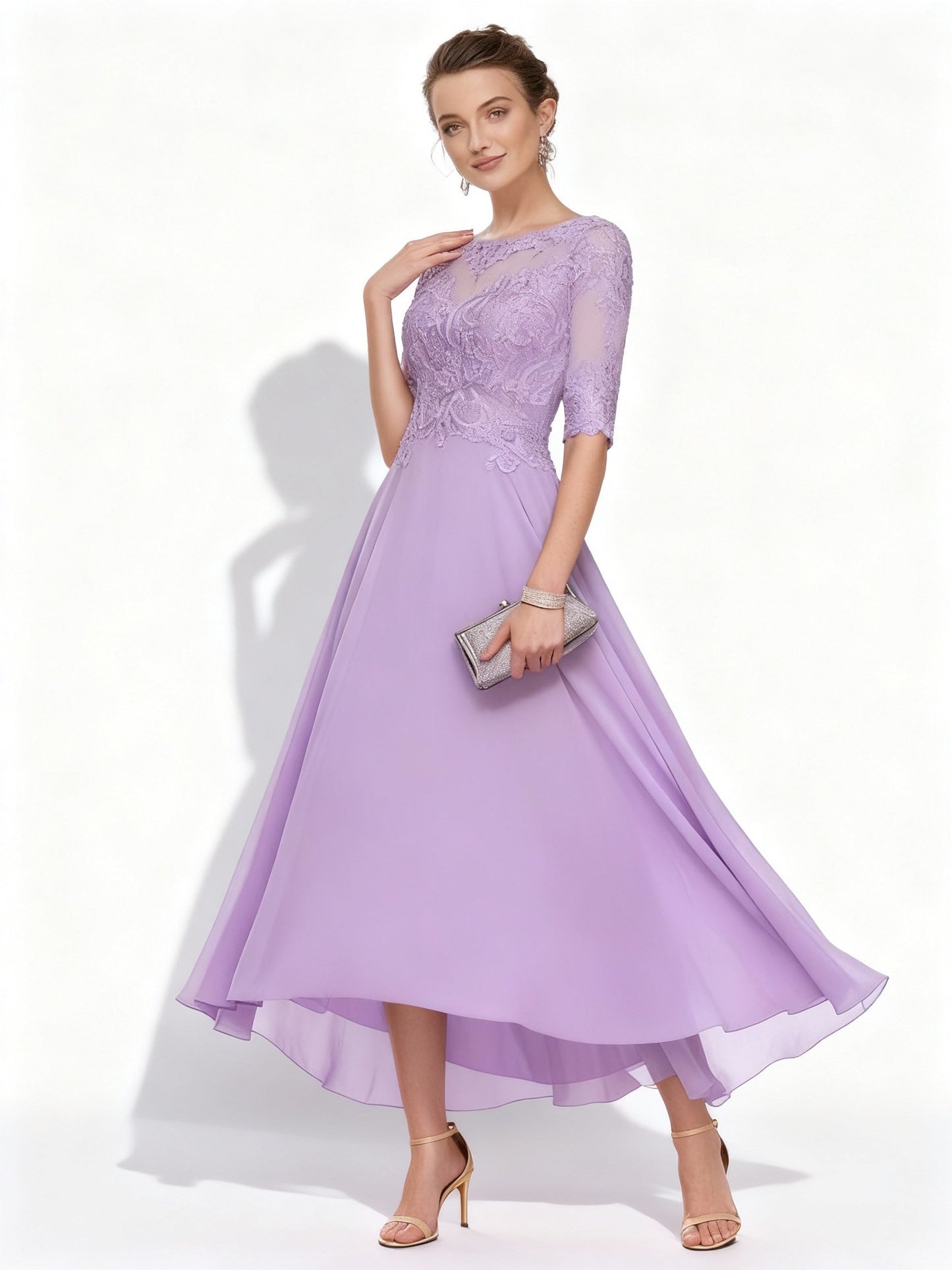 Robe de soirée élégante longue femme