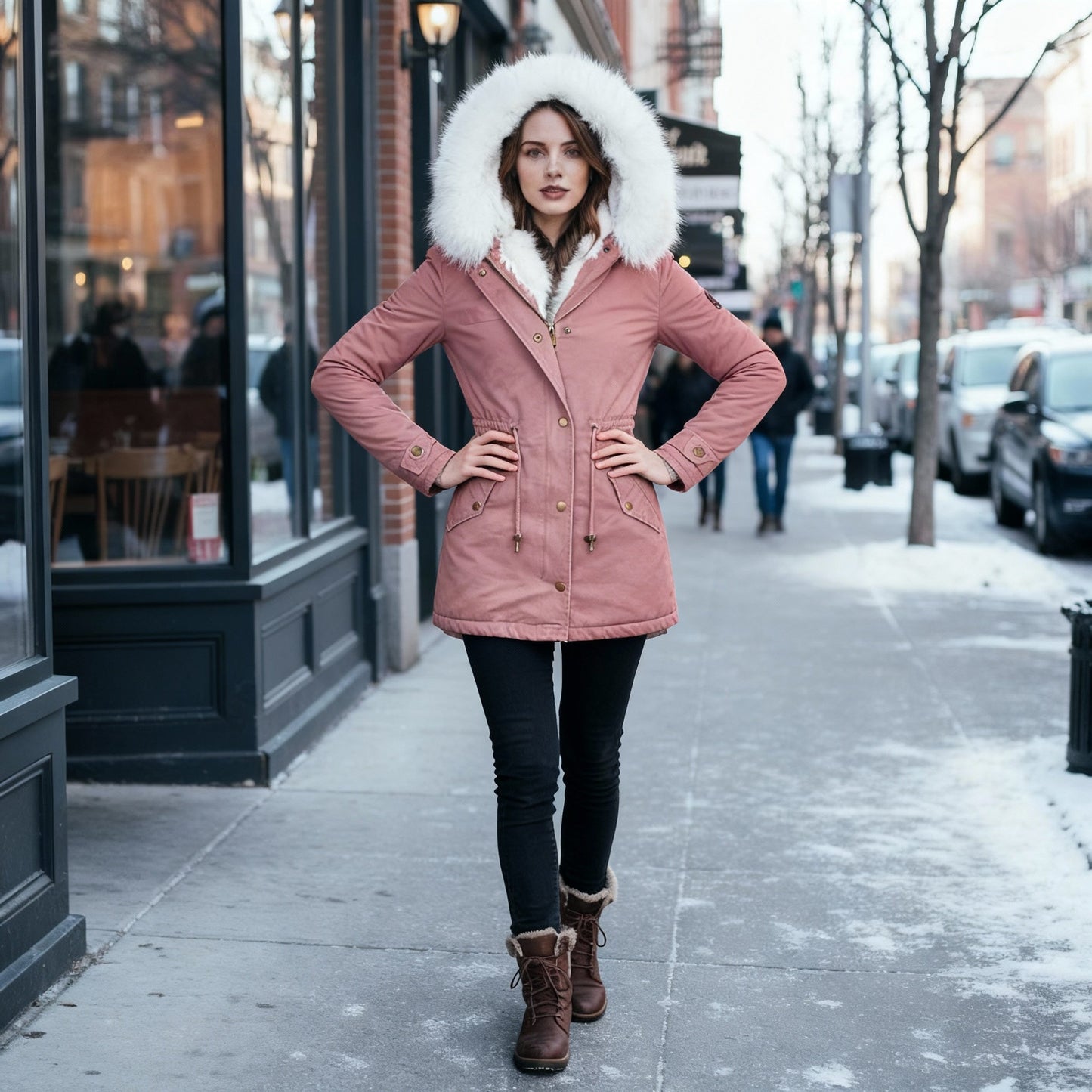 Veste femme chaude polaire thermique