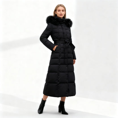 Manteau d'hiver femme chaud isolant élégant