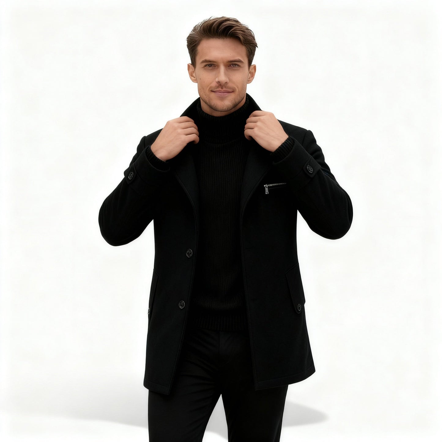 Parka d'hiver élégant pour homme