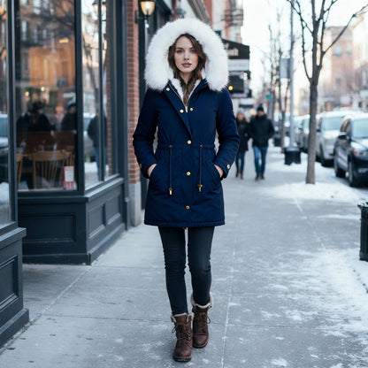 Veste femme chaude polaire thermique