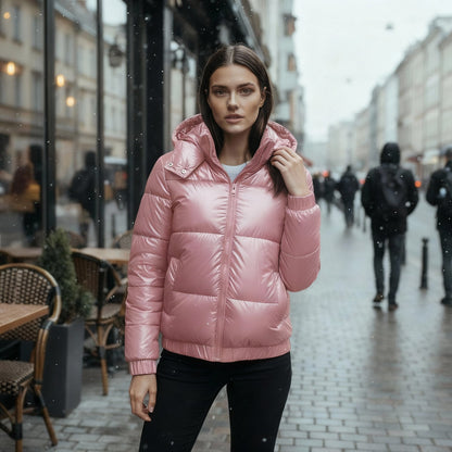 Veste d'hiver imperméable pour femme, chaude et élégante