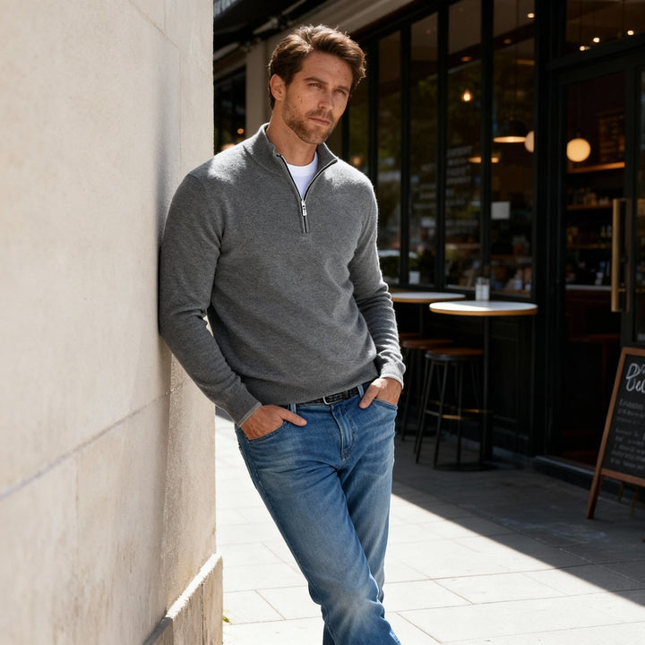 Pull Homme Qualité Maille Fine