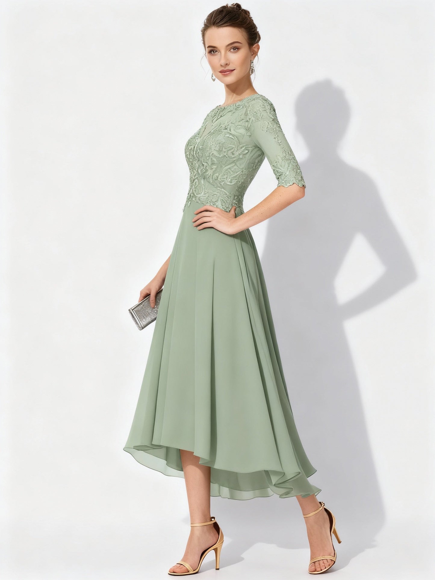 Robe de soirée élégante longue femme