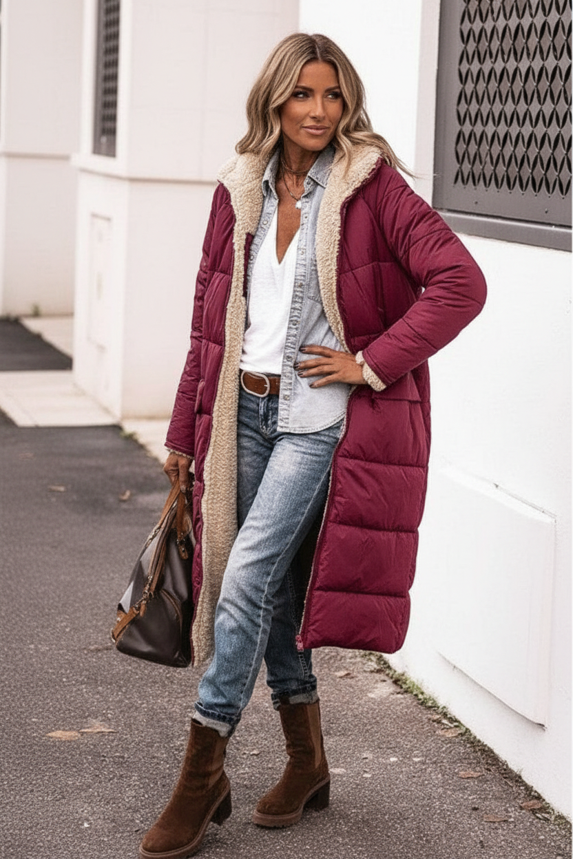 Chemisier femme pratique réversible