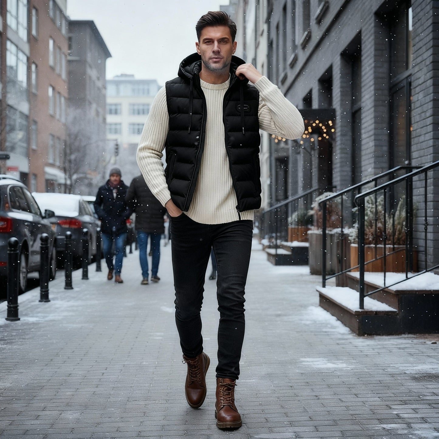 Gilet élégant pour femme en polaire douce