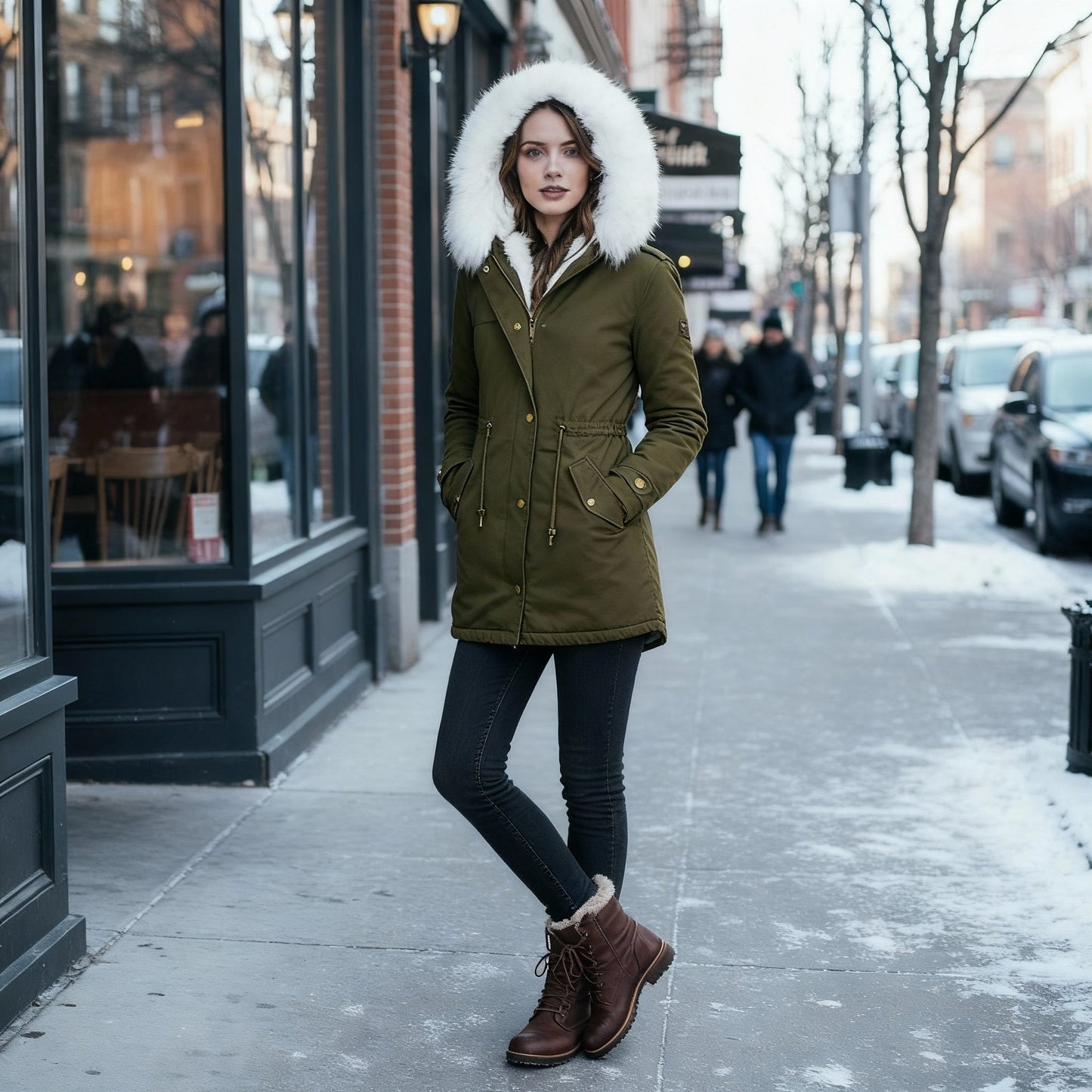Veste femme chaude polaire thermique