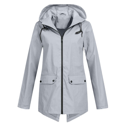 Parka d'hiver à capuche pour femme