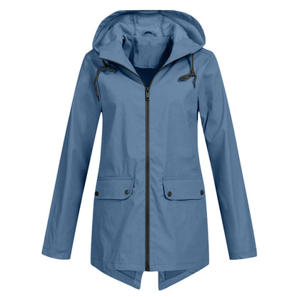 Parka d'hiver à capuche pour femme
