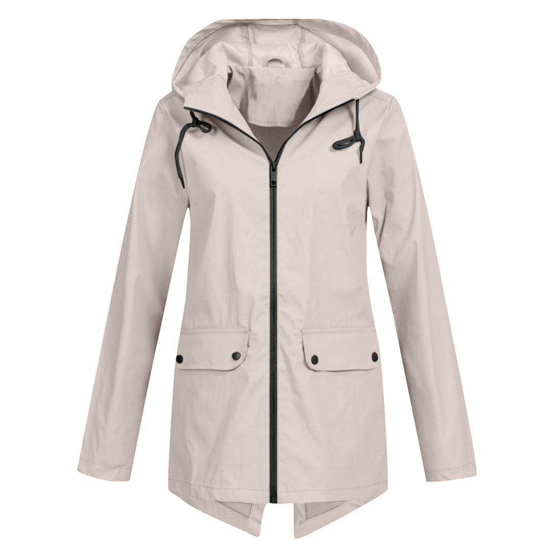 Veste de pluie femme automne élégante imperméable
