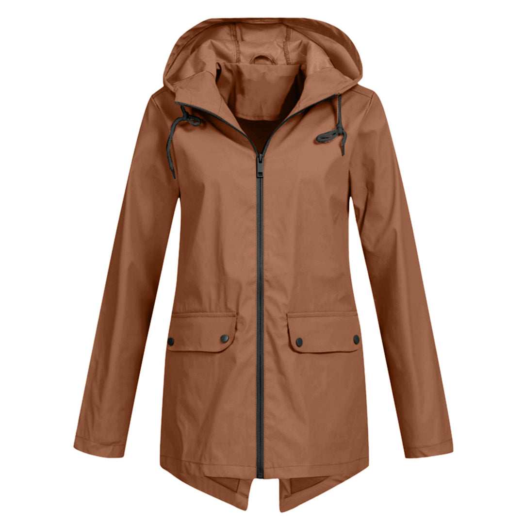 Veste de pluie femme automne élégante imperméable