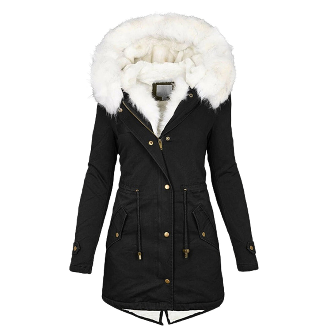 Warme Winterjacke Damen Stilvoll - IdealeKleiden