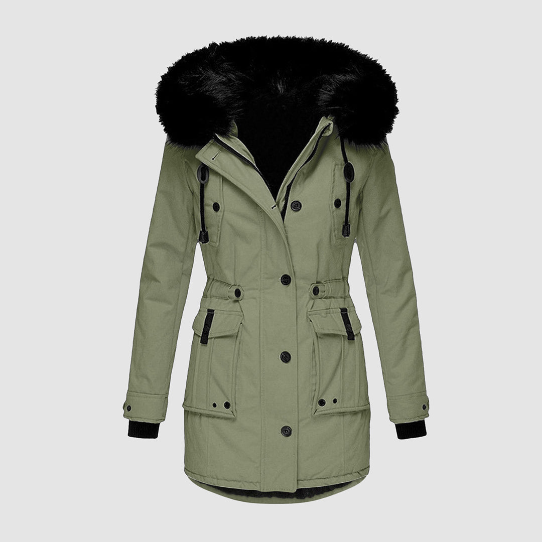 Veste d'hiver chaude avec intérieur polaire