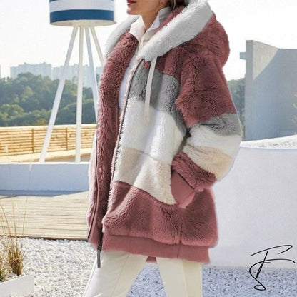 Veste polaire oversize chaude femme