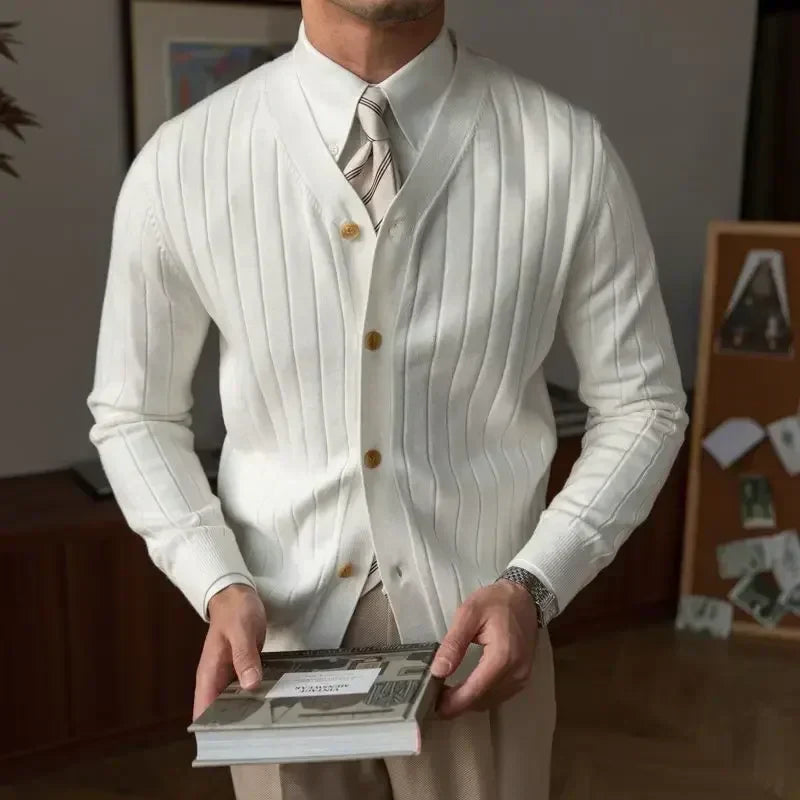 Gilet homme élégant col en V moderne