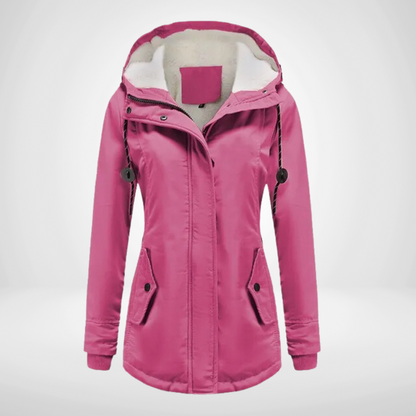 Veste d'hiver femme Capuche Polaire Isolée