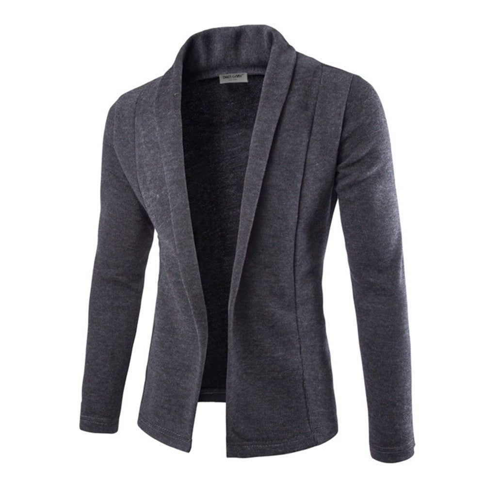 Cardigan ouvert moderne pour hommes