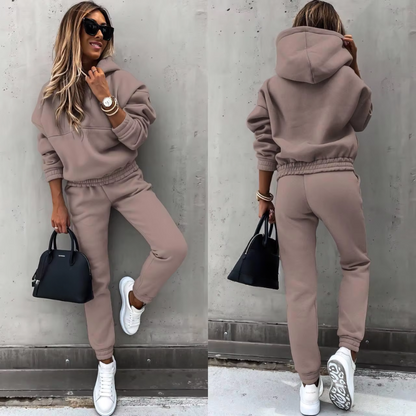 Ensemble de survêtement d'hiver chaud pour femme