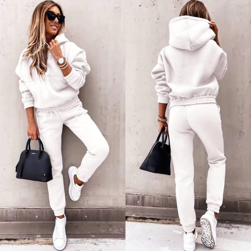 Ensemble de survêtement d'hiver chaud pour femme
