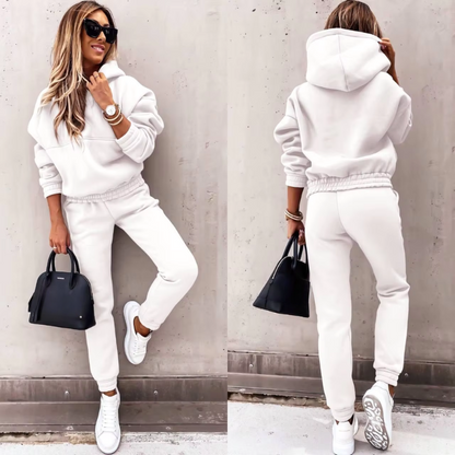 Ensemble de survêtement d'hiver chaud pour femme