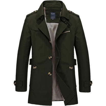 Stylische Herren Winterjacke Business Look - IdealeKleiden