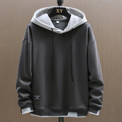 Sweat à capuche classique basique pour homme