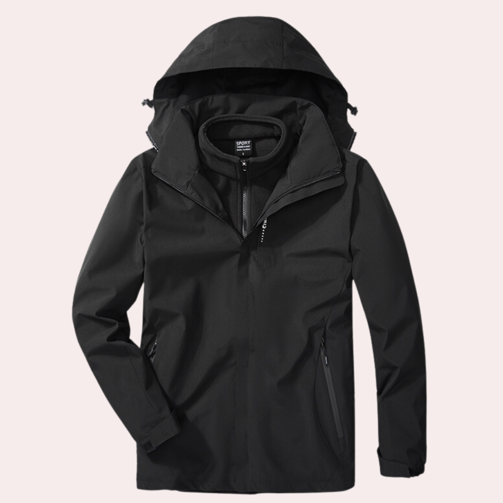 Veste d'automne coupe-vent et chaude pour femme