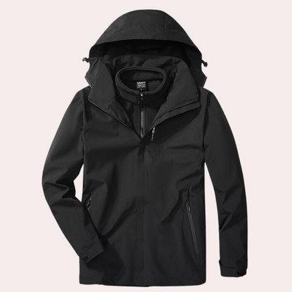 Veste d'automne coupe-vent et chaude pour femme