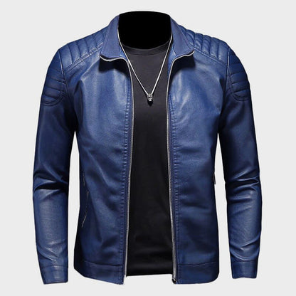 Blouson en cuir élégant style Grant Maverick