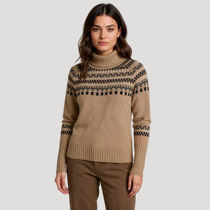 Pull en maille Col roulé Chaud Hivernal