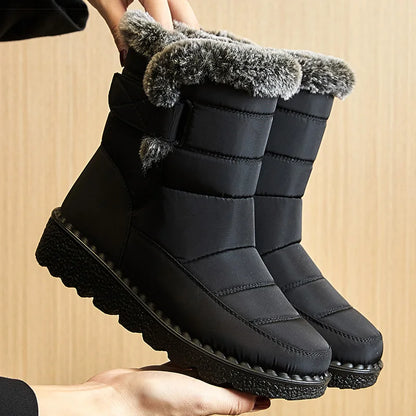 Bottes imperméables femme Hiver polaire chaude