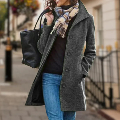 Manteau femme élégant chaud hiver