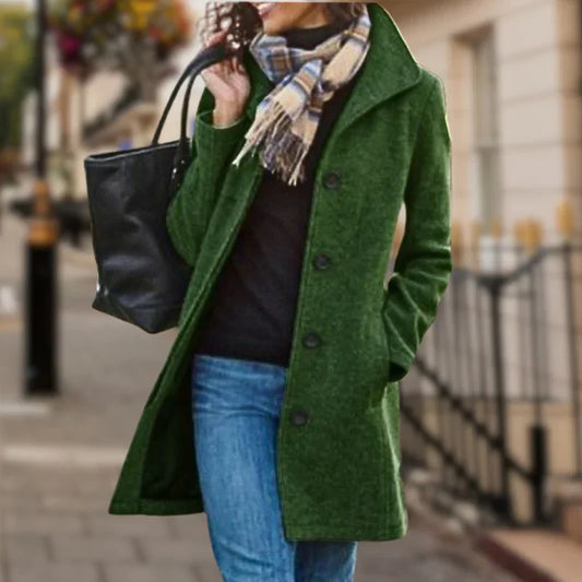 Damen Mantel Elegant Warm Winter - IdealeKleiden