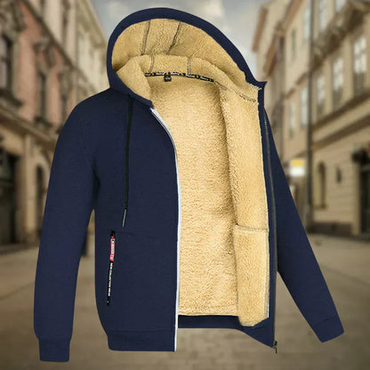 Veste polaire chaude pour homme Hiver