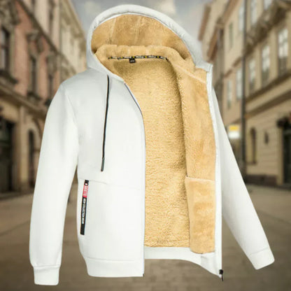 Veste polaire chaude pour homme Hiver