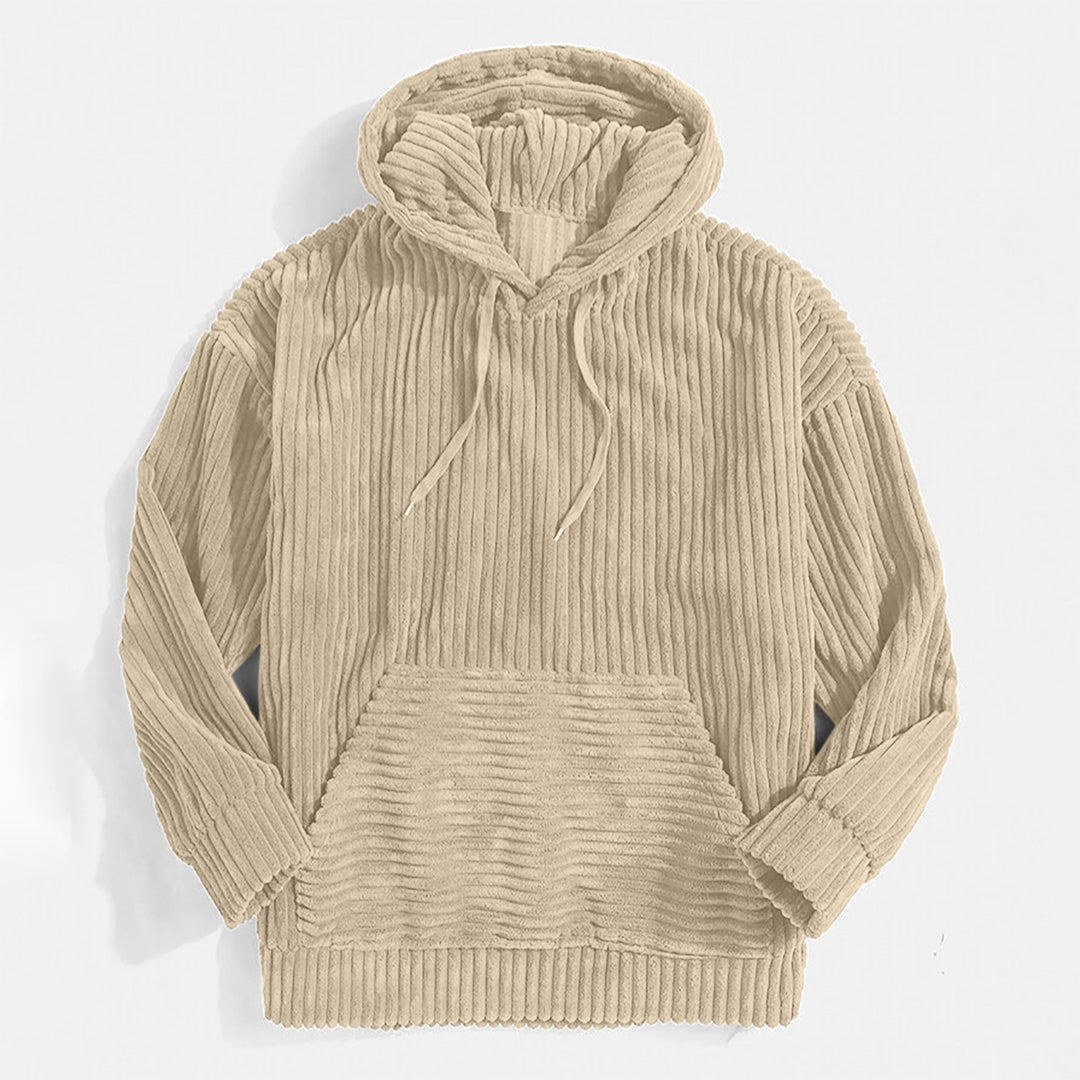 Sweat à capuche polaire chaud pour homme