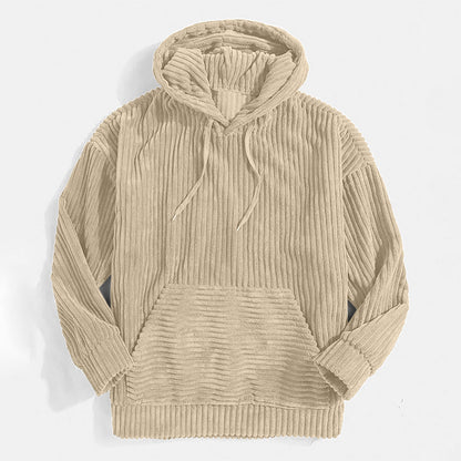 Sweat à capuche polaire chaud pour homme