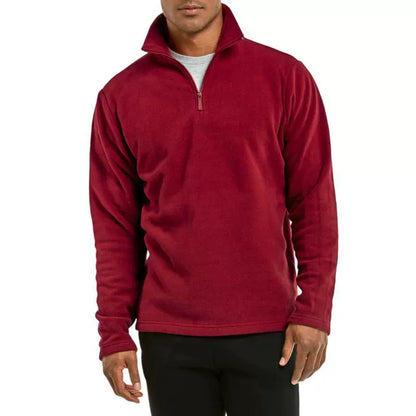 Pull polaire homme fermeture éclair