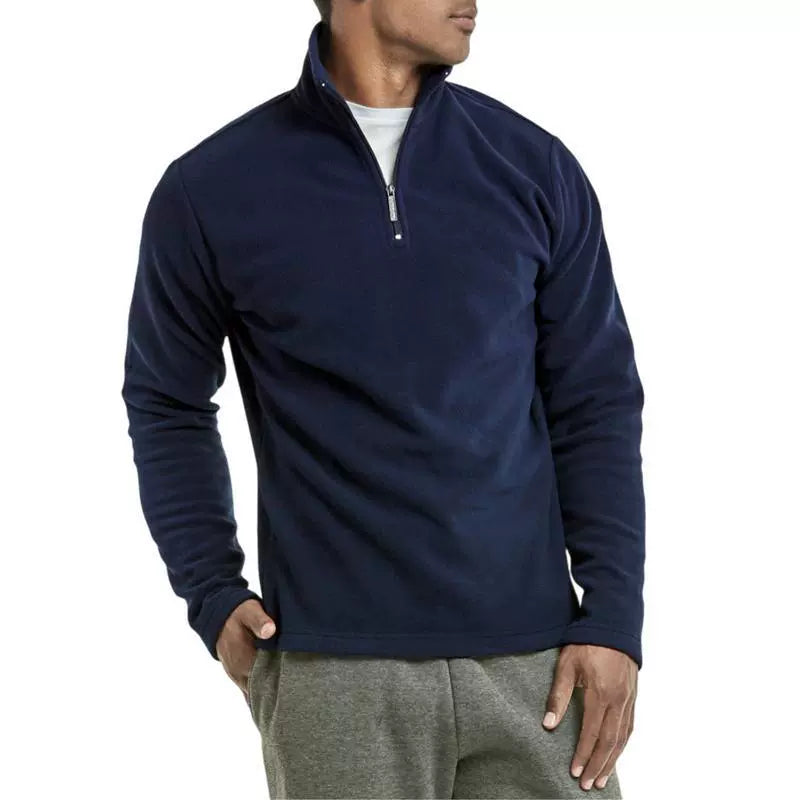 Pull polaire homme fermeture éclair