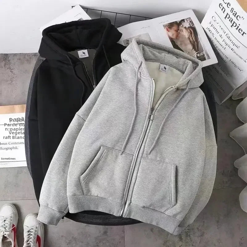Cardigan à capuche chaud pour femme
