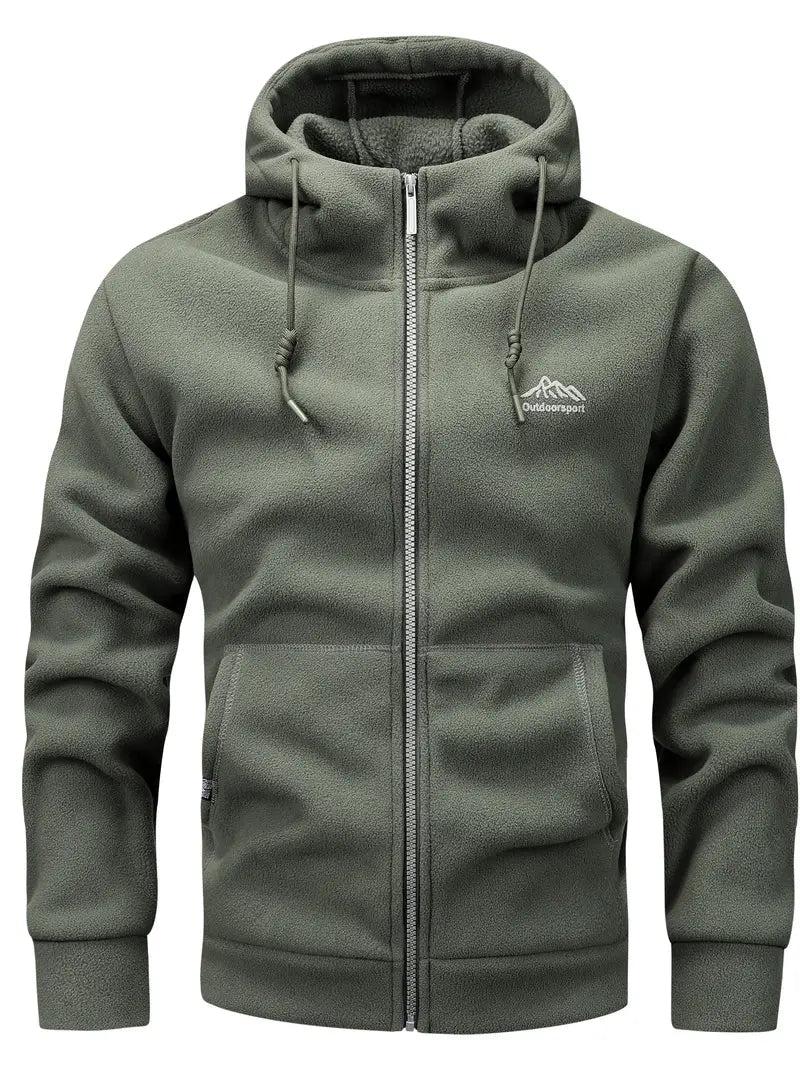 Nik - Fleecejacke Soft Warm Reißverschluss - IdealeKleiden