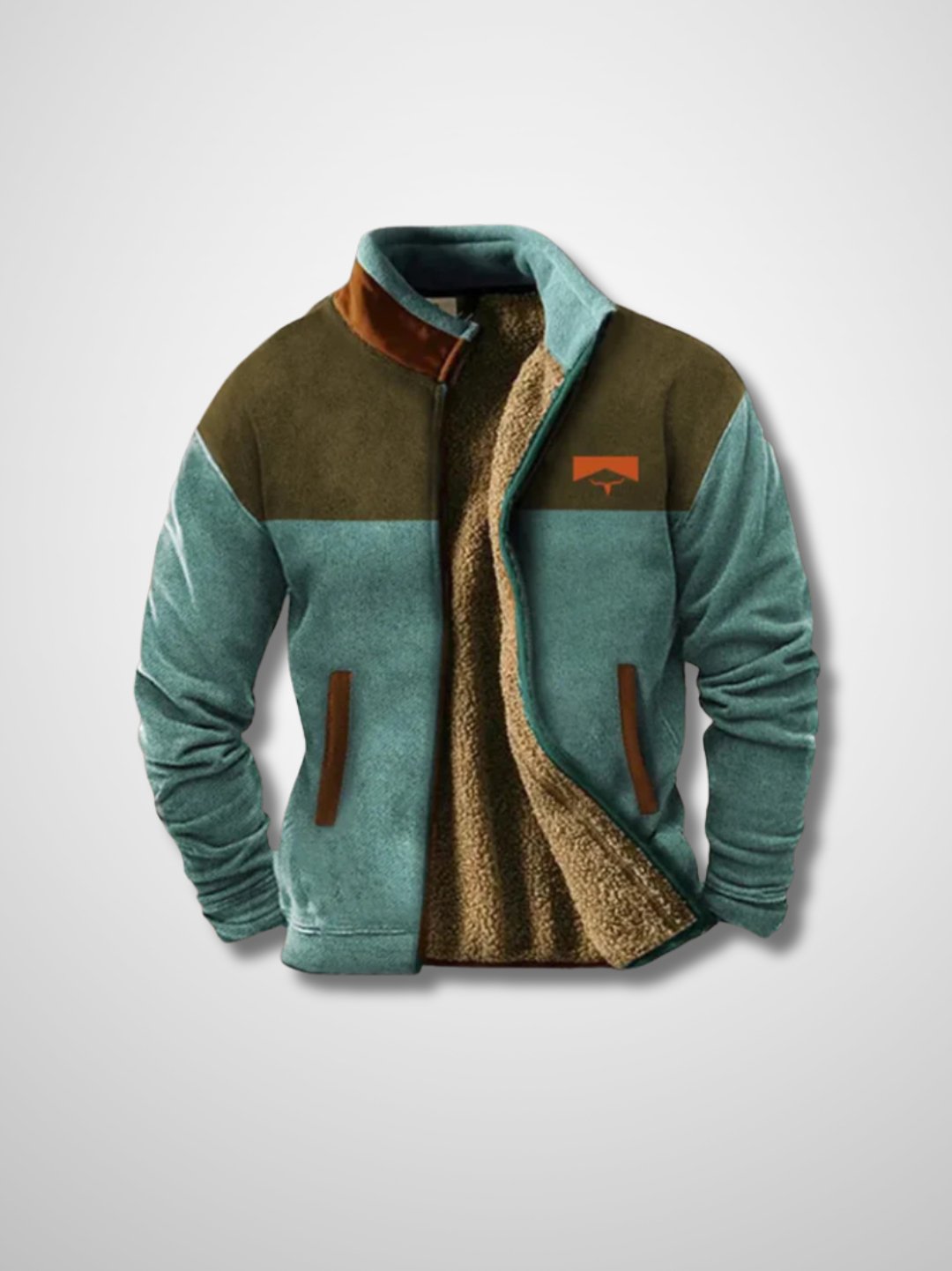 Veste polaire homme chaude Sherpa veste d'hiver