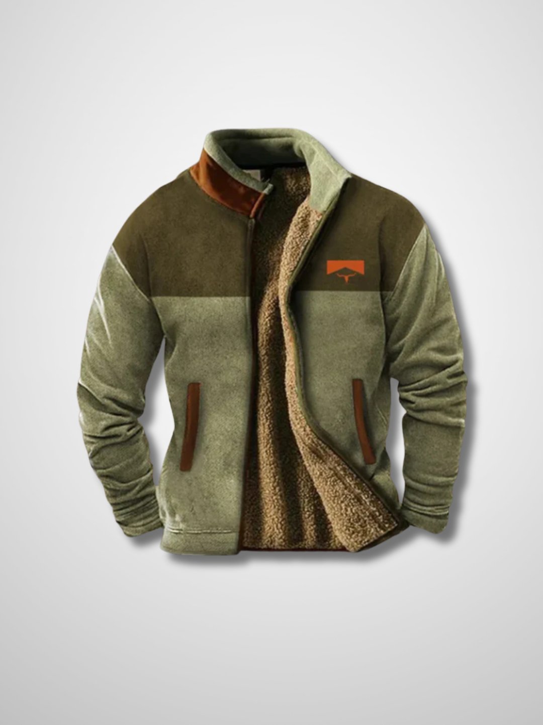 Veste polaire homme chaude Sherpa veste d'hiver
