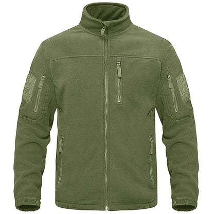 Herren Fleecejacke Warm Isolierend Zip Up - IdealeKleiden
