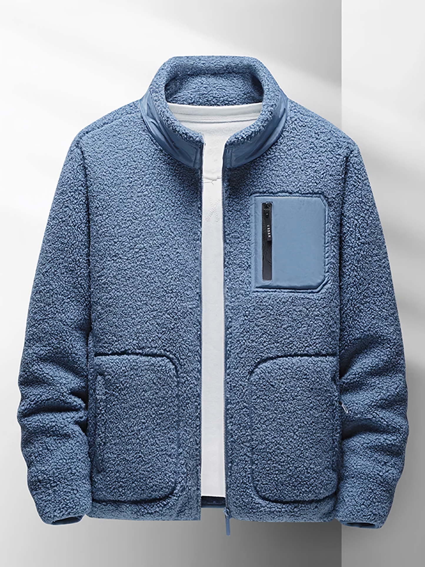 Polaire homme chaude zippée