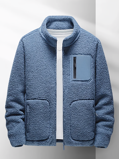 Polaire homme chaude zippée