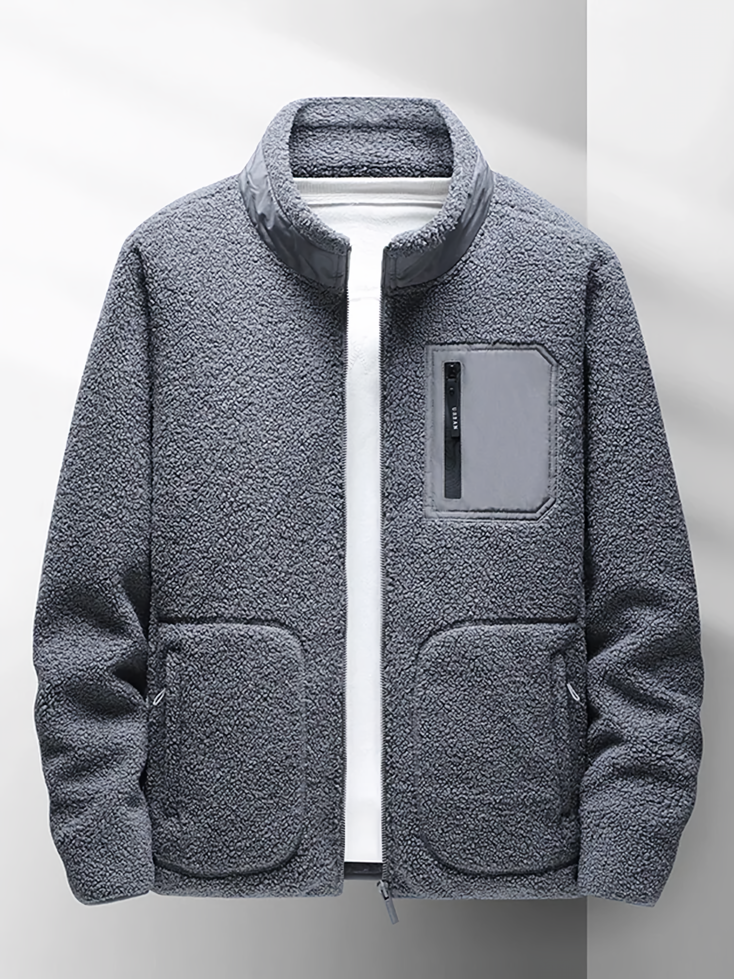 Polaire homme chaude zippée