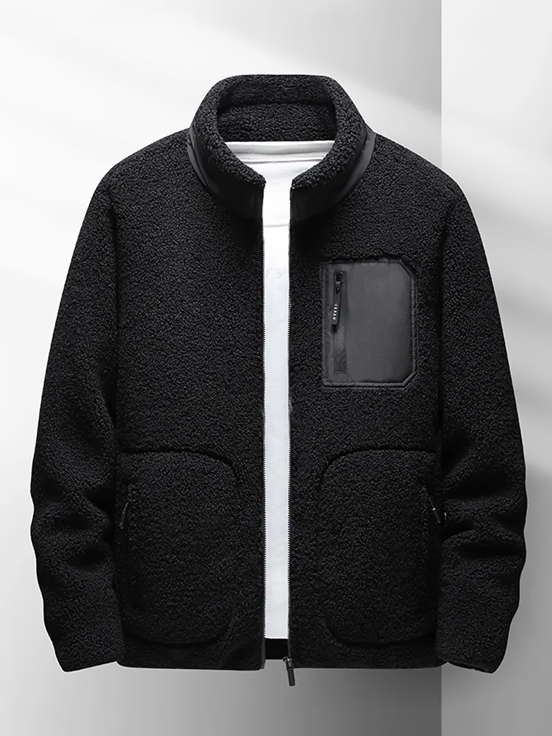 Polaire homme chaude zippée