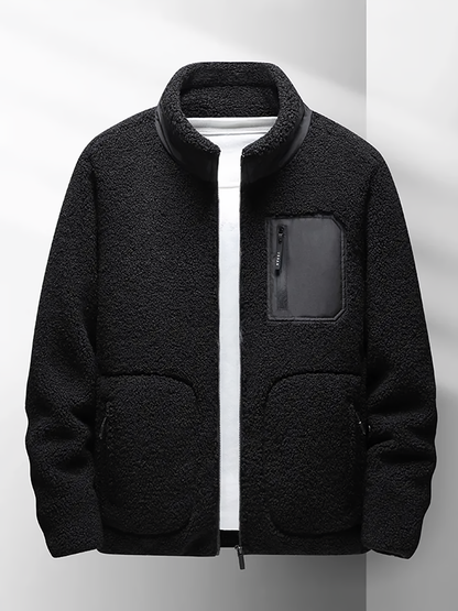 Polaire homme chaude zippée